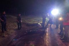 Hombre ebrio es hallado tirado junto al bulevar en Allende