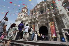 Operativo vial y seguridad durante la festividad religiosa