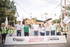 Javier Díaz González lidera recarpeteo en Saltillo para mejorar infraestructura urbana