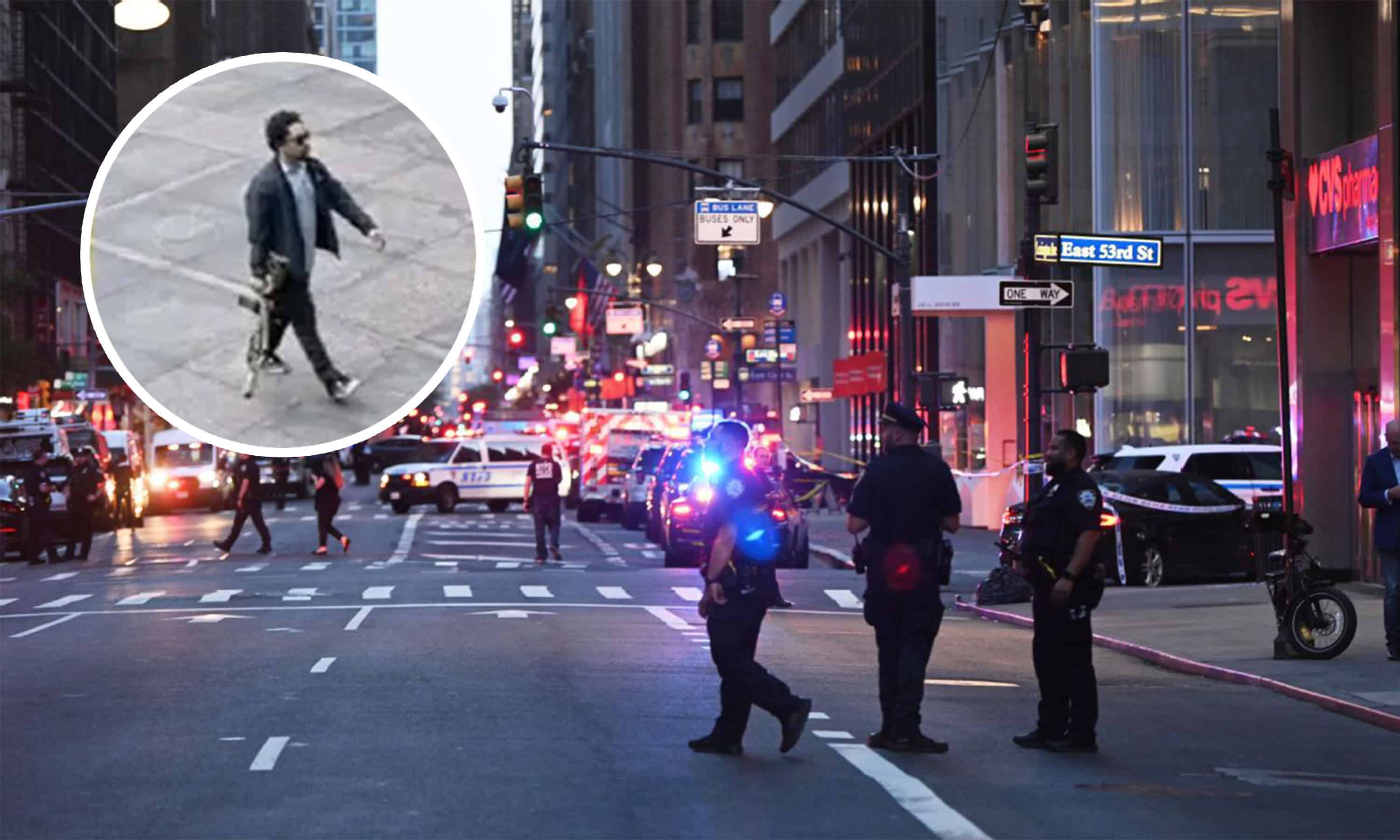 Intentó atacar la sede de la NFL, pero se equivocó de elevador: cuatro muertos en tiroteo en Manhattan