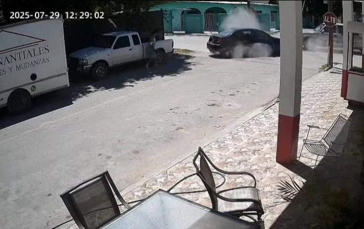 Cruce peligroso en Nava: vecinos exigen alto a la imprudencia