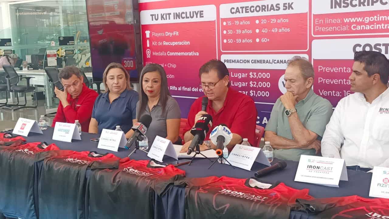 Canacintra anuncia la Sexta Edición de la Carrera Industrial 5K con Heliud Pulido