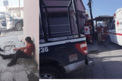 Amenaza ladrón a policías con ‘cuchillote’