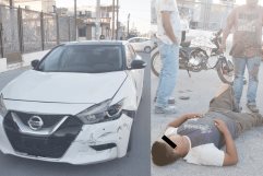 Adolescente de 15 años resulta herido tras choque en Monclova