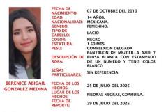 Reportan desaparición de adolescente en PN; activan protocolo Alba