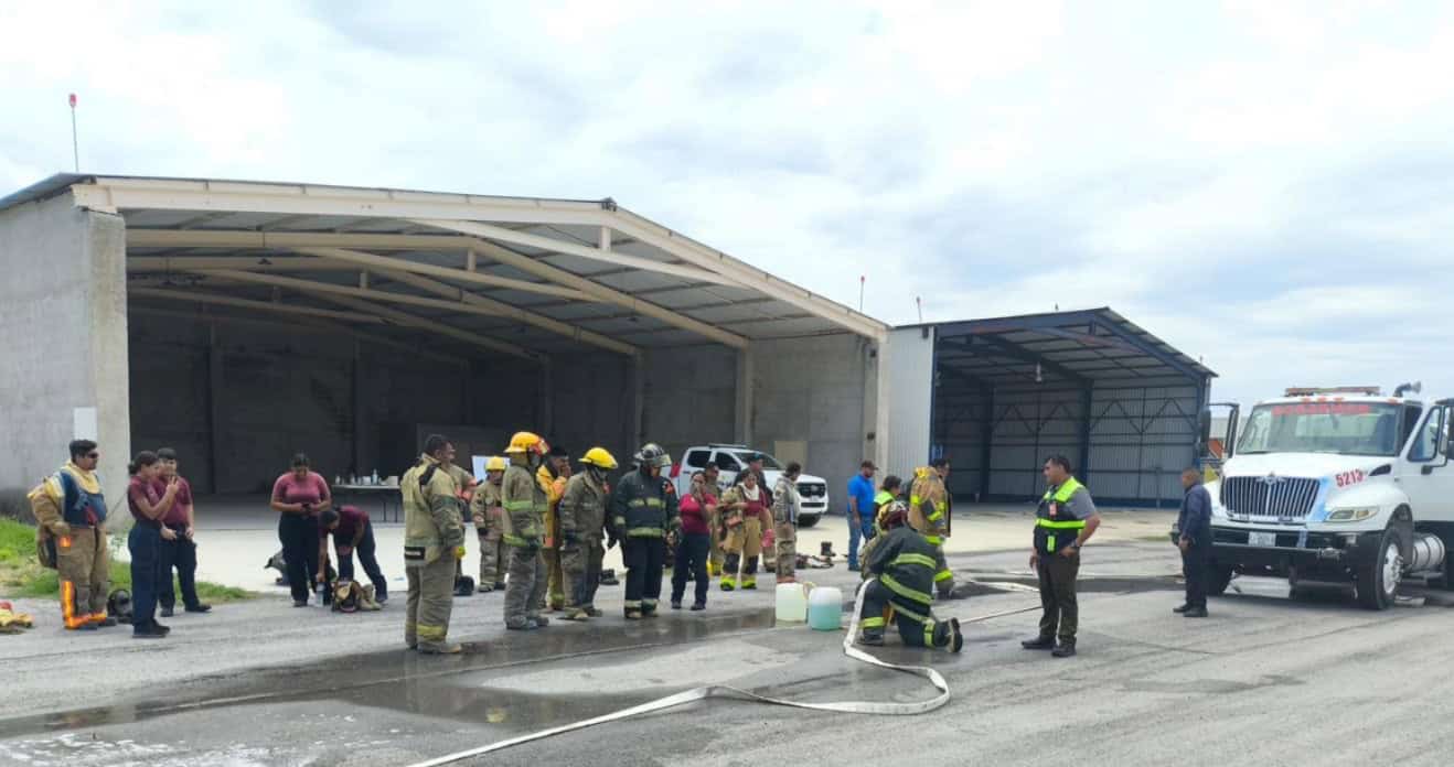 Bomberos de Allende se capacitan para enfrentar materiales peligrosos