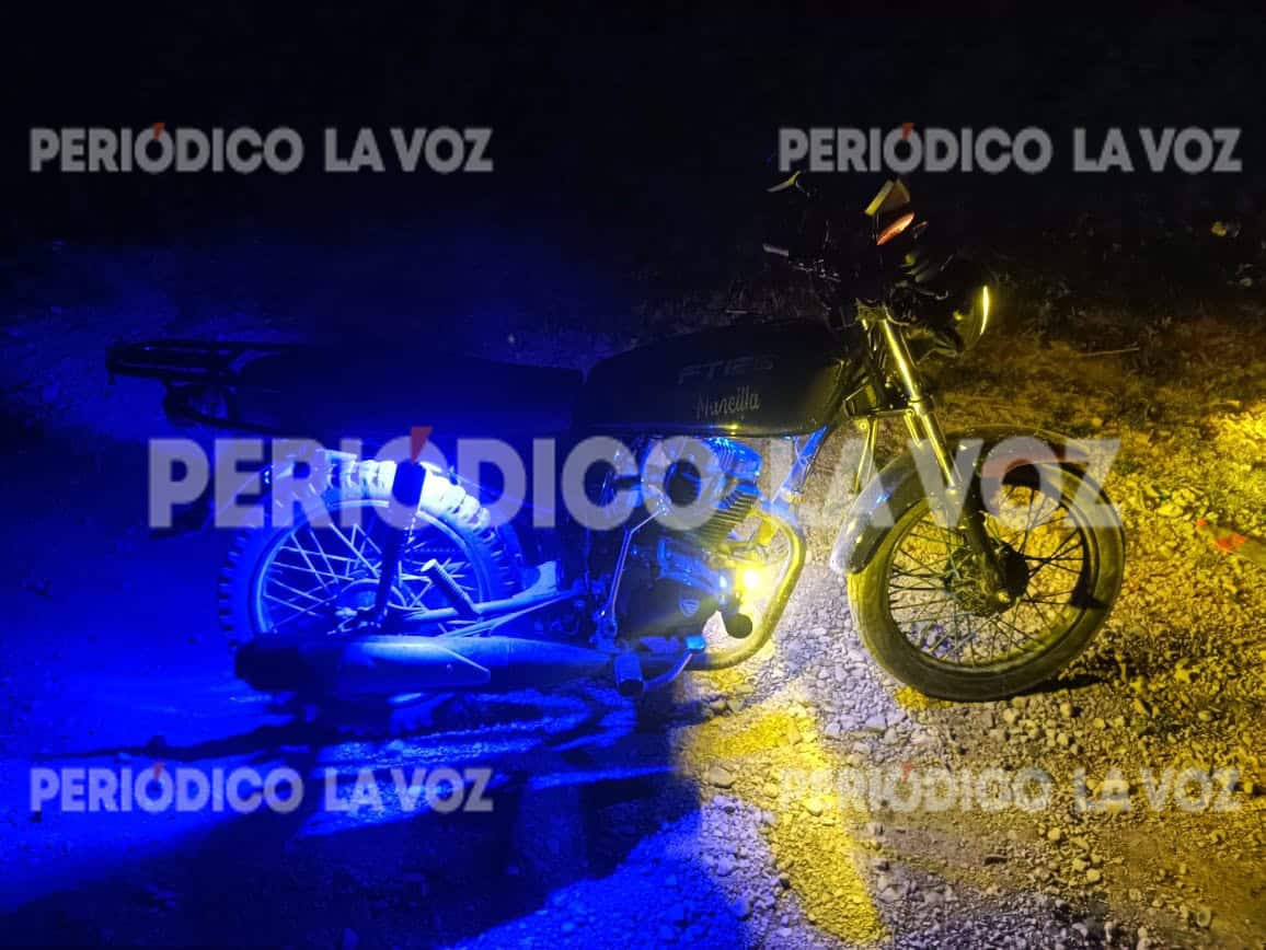 Policía investiga robo de motocicleta en Frontera, Coahuila