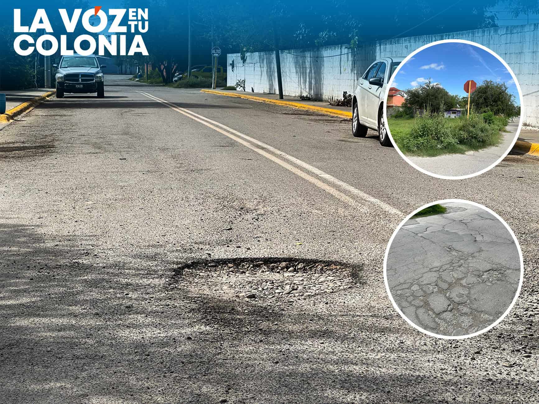 La voz en tu colonia: Se hunde en el abandono colonia San Pedro