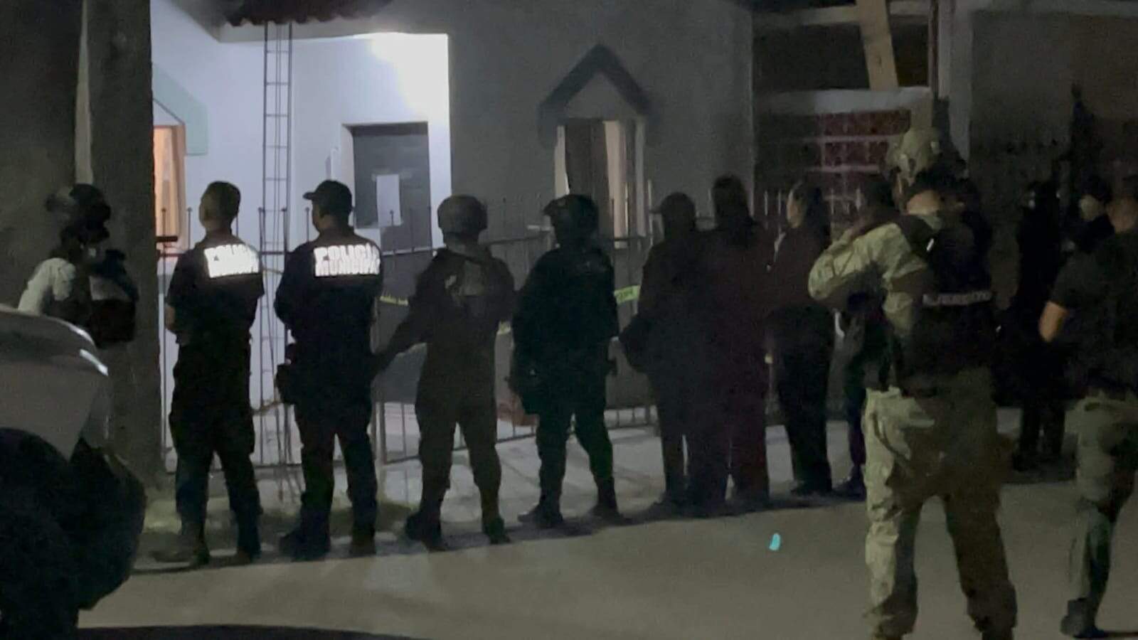 Fuerte operativo policial en Sabinas, Coahuila: cateo en la colonia Ismael Rodríguez