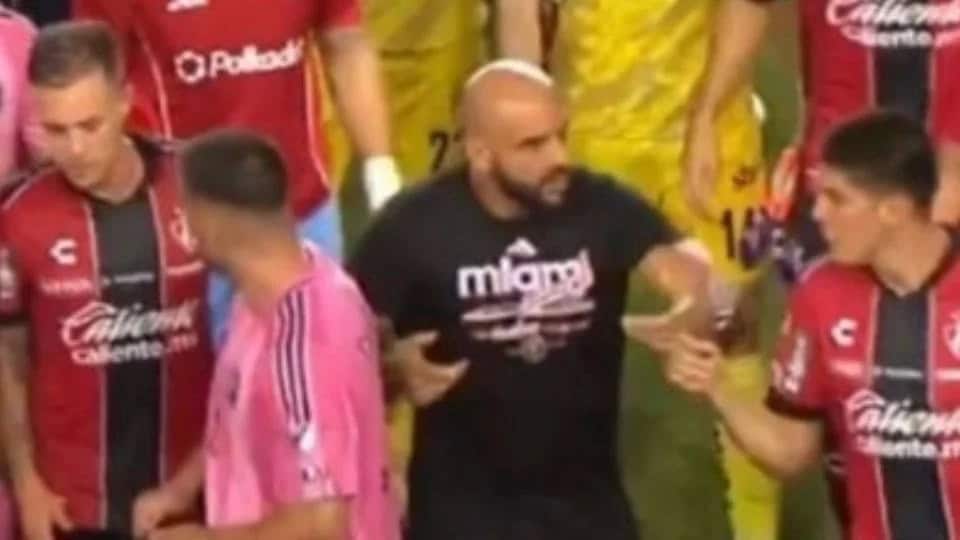 Guardaespaldas de Messi agrede a jugador del Atlas en pleno campo tras tensa victoria en Leagues Cup