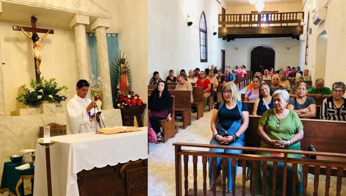 Celebran legado de los adultos mayores con misa en San Andrés Apóstol