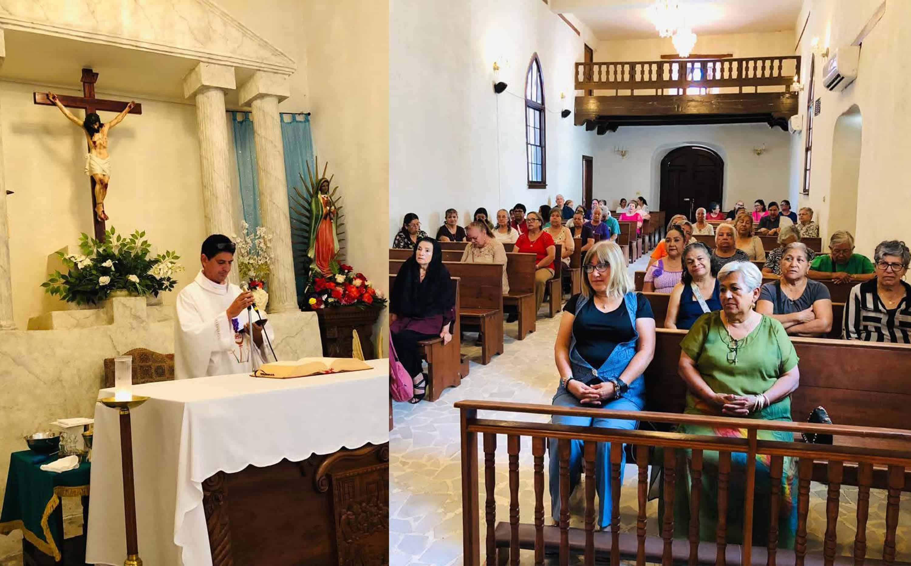 Celebran legado de los adultos mayores con misa en San Andrés Apóstol