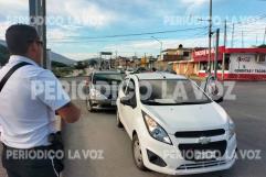 Colisión en Avenida Constitución de Monclova