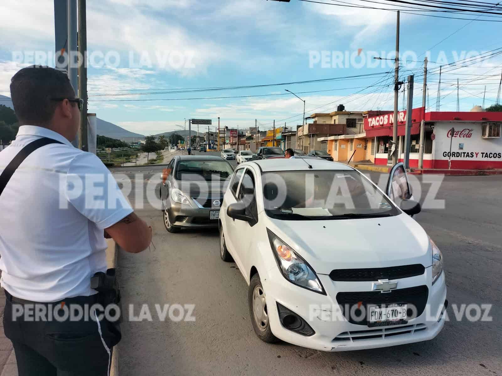 Colisión en Avenida Constitución de Monclova