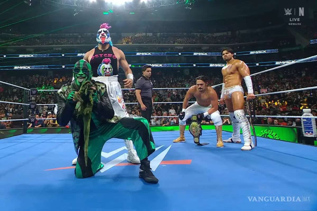Mr. Iguana y Psycho Clown debutan en WWE SmackDown: Un hito para la lucha libre mexicana