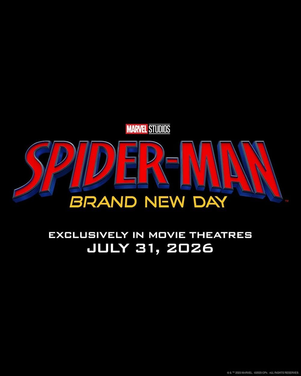 Marvel revela el nuevo traje de Tom Holland en Spider-Man: Brand New Day