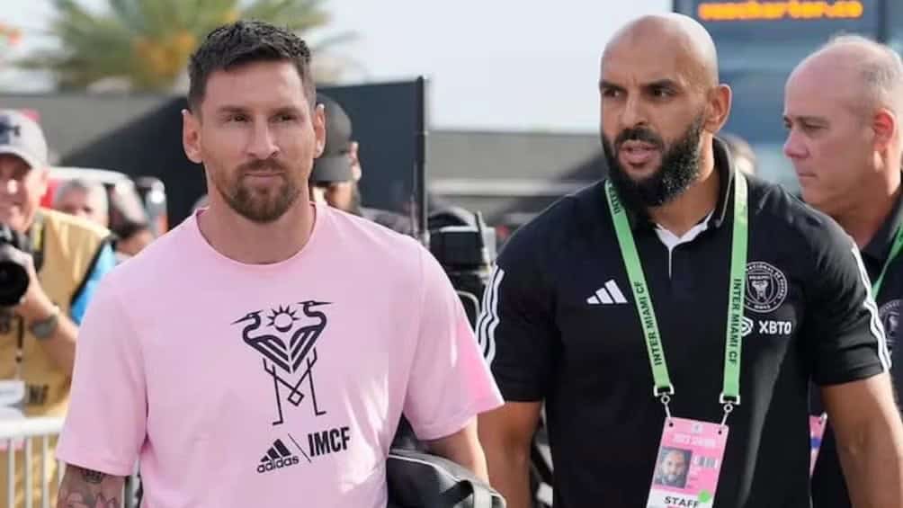 Suspenden a guardaespaldas de Messi por invadir zona restringida en la Leagues Cup