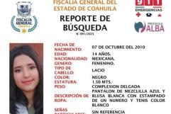 Regresa a su domicilio menor desaparecida tras cinco días de ausencia