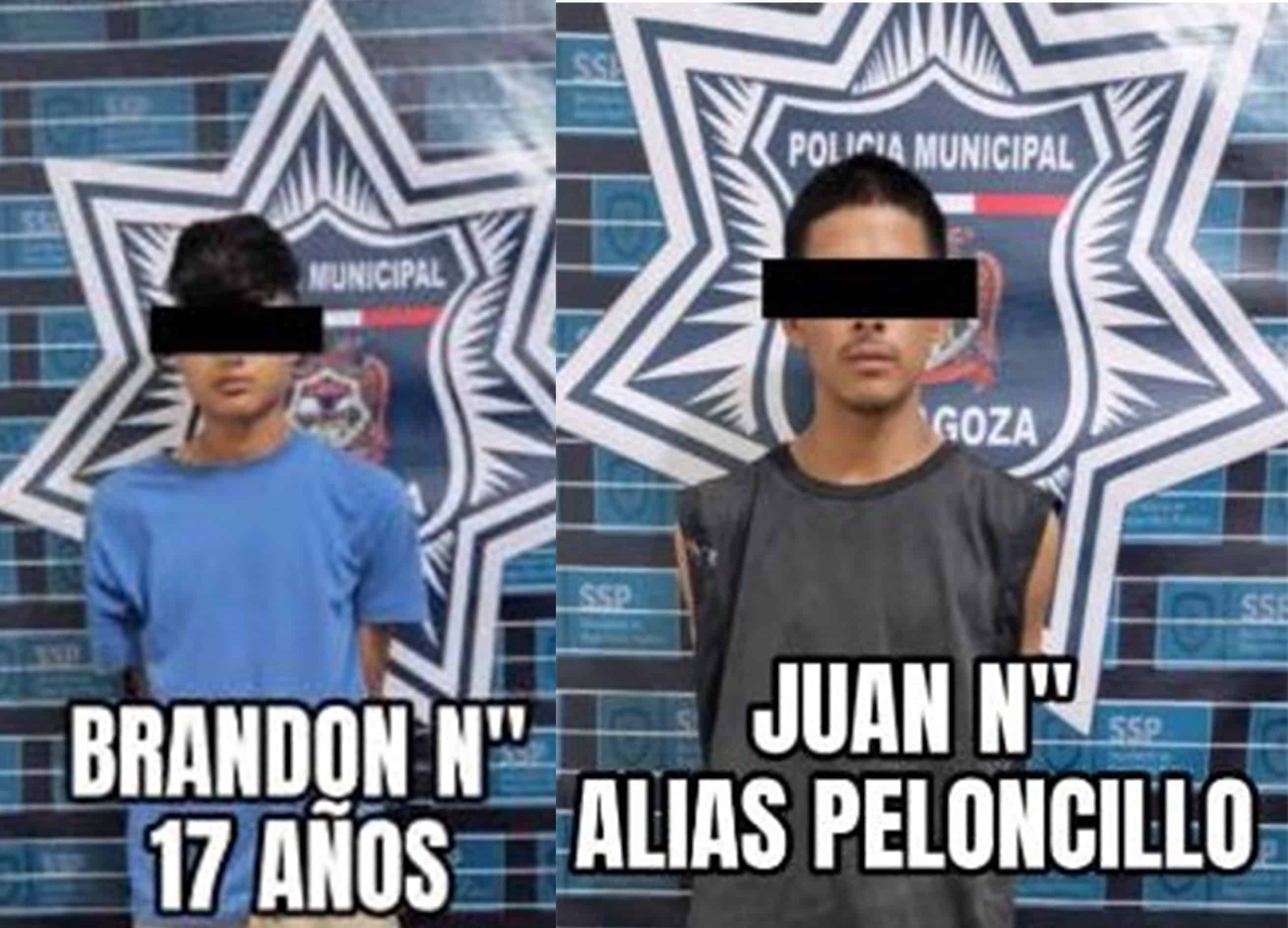 Detienen a cinco por robo en Zaragoza; tres son menores de edad