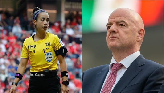FIFA condena violencia y amenazas hacia Katia Itzel García