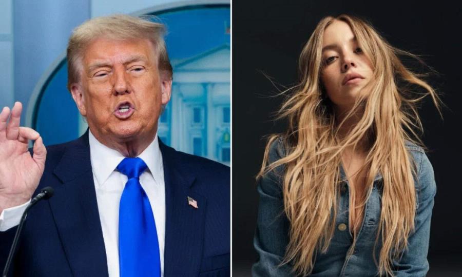Donald Trump elogia campaña de jeans de Sydney Sweeney para American Eagle