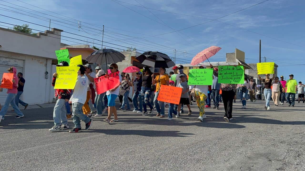 "¡Justicia para Hilda!": familiares marchan por la camarista acusada de un presunto robo