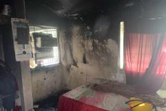 Incendio en Villa de Palaú deja daños materiales