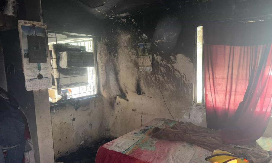 Incendio en Villa de Palaú deja daños materiales