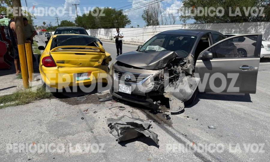 Colisión en Cadena en Monclova con Cinco Personas Afectadas