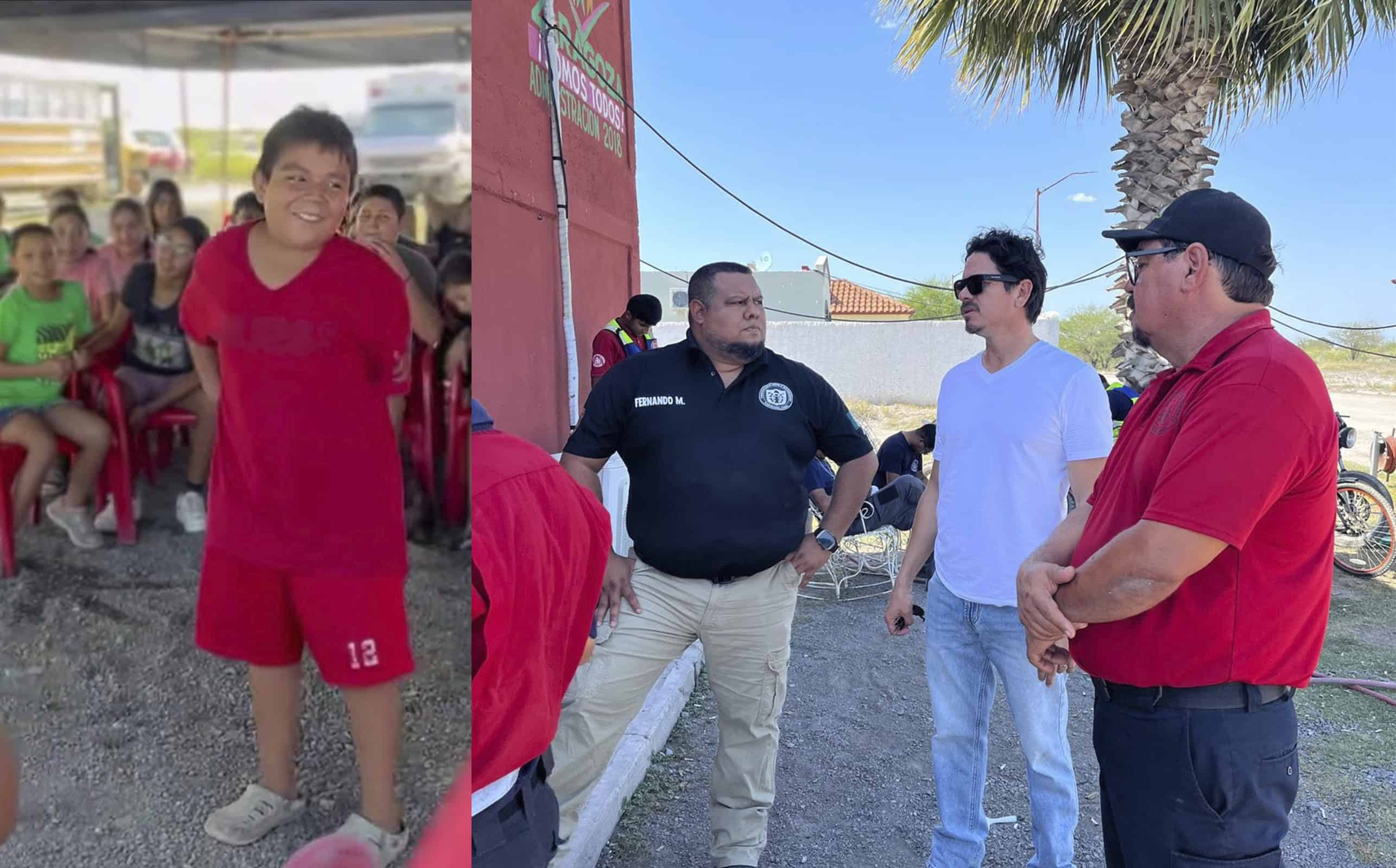 Actor Jorge A. Jiménez sorprende a niños del campamento Jr. en Zaragoza