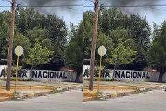 Incendio en cuartel de la Guardia Nacional moviliza a Bomberos en Piedras Negras