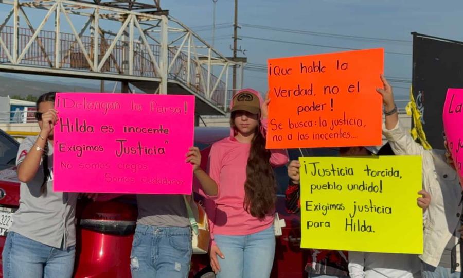 Presentan amparo para que Hilda siga su proceso en libertad