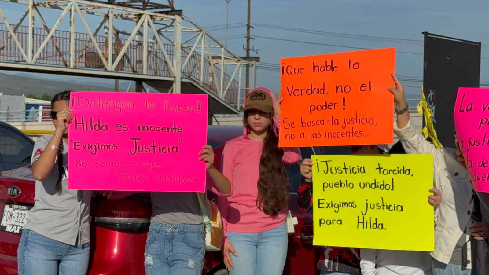 Presentan amparo para que Hilda siga su proceso en libertad