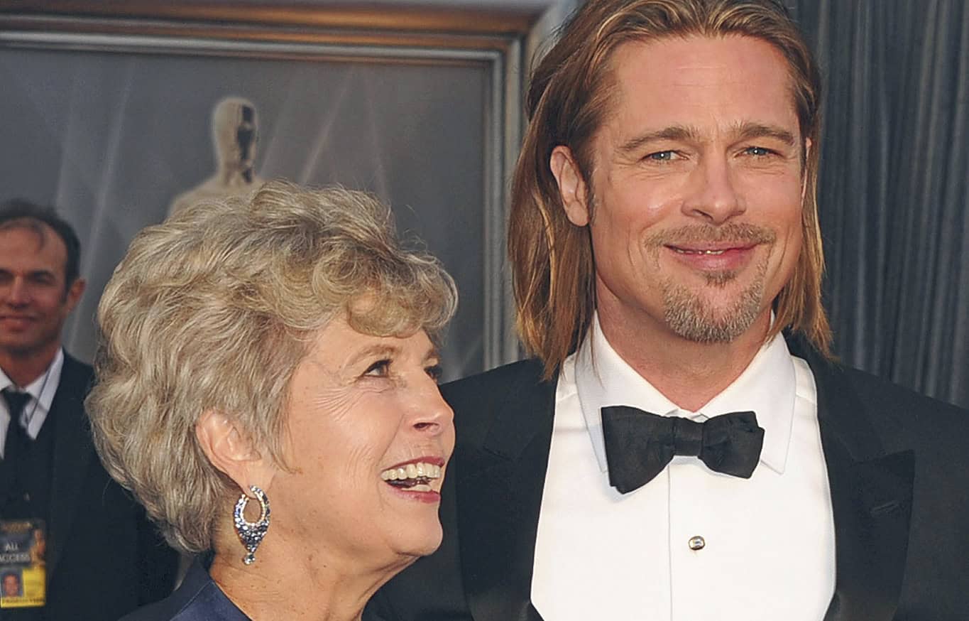Fallece la mamá de Brad Pitt a los 84 años