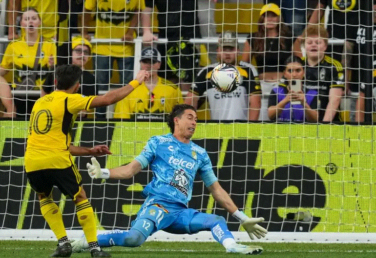 Desafortunada derrota del León frente al Columbus Crew en Leagues Cup 2025