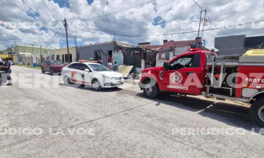 Corto circuito provoca incendio en Monclova: hombre intoxicado