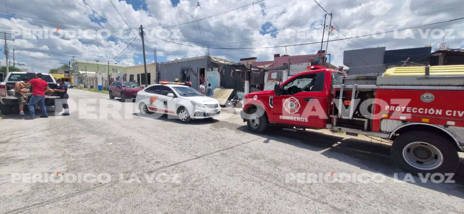 Corto circuito provoca incendio en Monclova: hombre intoxicado