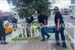 Intervención policial en cruce de Monclova por vendedores ambulantes