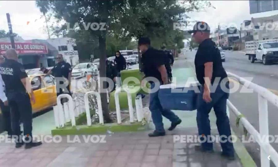 Intervención policial en cruce de Monclova por vendedores ambulantes