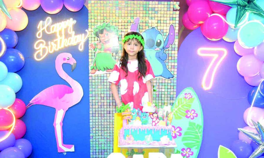 Fiesta de 7 años para Sara Vaitiare Macías Pérez