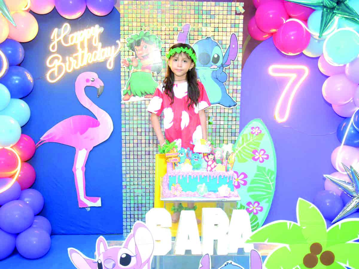 Fiesta de 7 años para Sara Vaitiare Macías Pérez