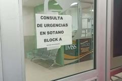 IMSS trabaja en rehabilitación del área de urgencias de la Clínica 7