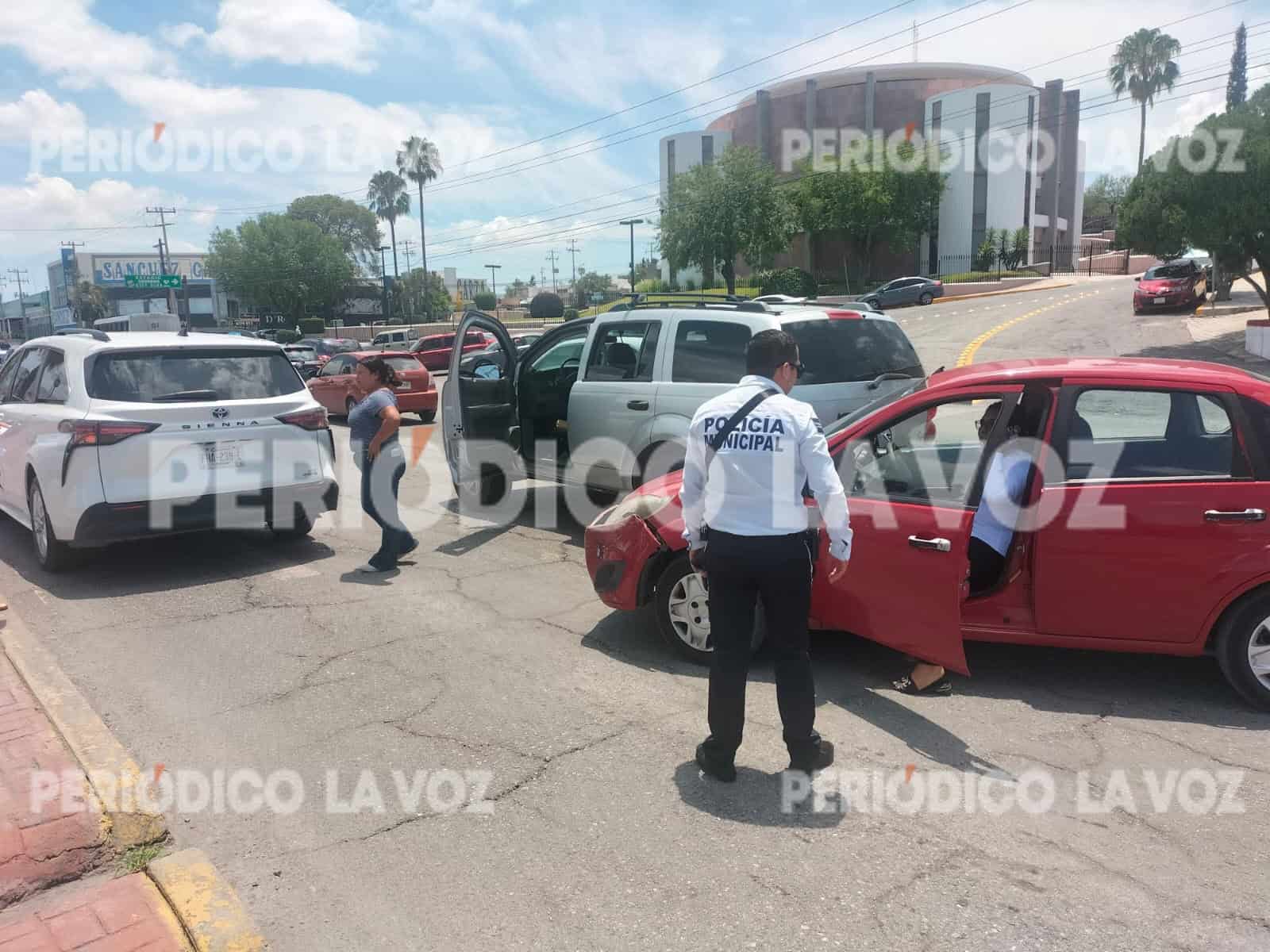 Accidente vial causa caos en Guadalupe, Coahuila