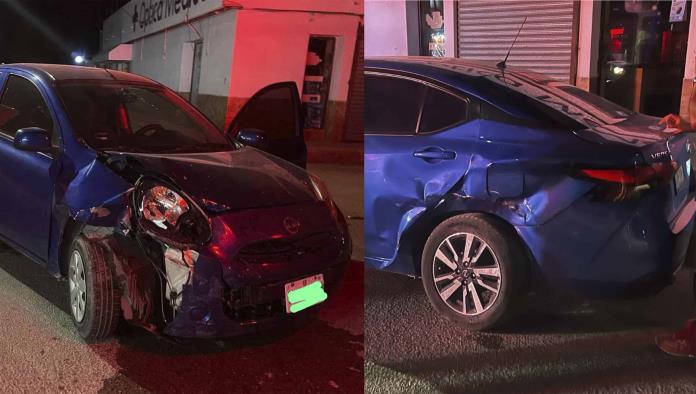 Detienen a dos hombres por choque en estado de ebriedad en Allende