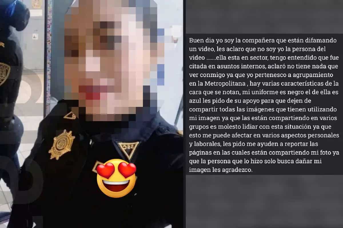 Falsa acusación de participación en video íntimo sacude a agente de policía
