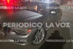 Conductor de BMW pierde control y choca en Monclova