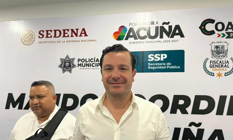 Refuerzan seguridad en Ciudad Acuña con visitas mensuales del Fiscal de Coahuila