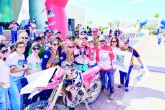 Carlos Villarreal da la bienvenida a competidores del Coahuila 1000 Desert Rally 2025