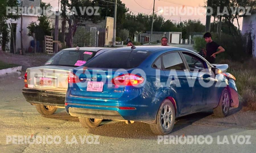 Autoridades Intervienen en Accidente Vial de Colonia 23 de Abril en Monclova