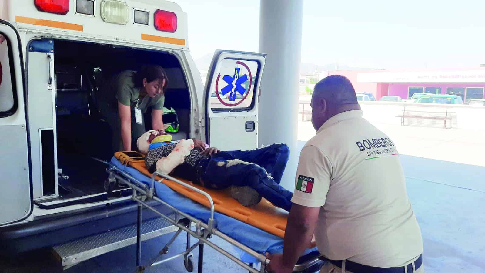 Joven de 18 años en estado crítico tras accidente en motocicleta